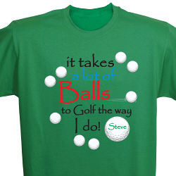 Personalized Golf T-Shirt