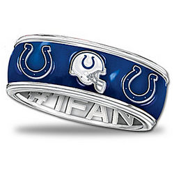 Indianapolis Colts #1 Fan Spinning Ring