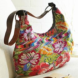 Guatemalan Brocade Sling Bag