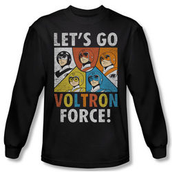 Voltron Let's Go Long-Sleeve T-Shirt