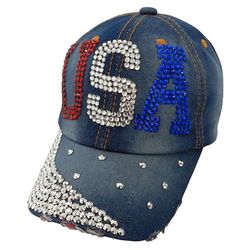 Bling USA Baseball Hat