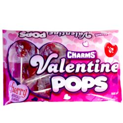 11.5 Ounces of Charms Valentine Pops