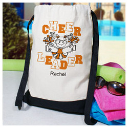 Personalized Cheerleader Backpack