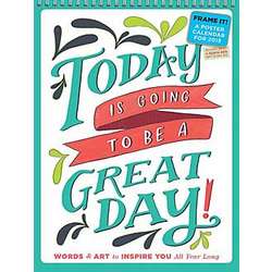 Great Day Poster Calendar 2015
