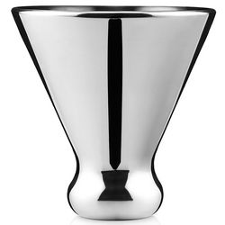 Double-Walled Stainless Steel Martini Glass
