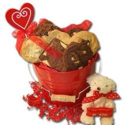 Be Mine Assorted Cookie Bucket