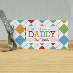 Personalized What I Love About Daddy Book
