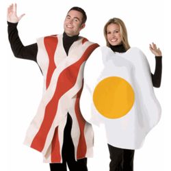 Adult Bacon and Eggs Couples Costume