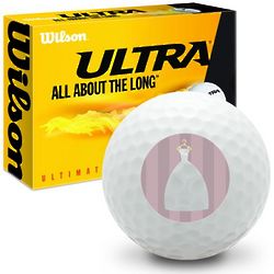 Bride's Dress Ultra Ultimate Distance Golf Balls