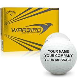 Warbird Personalized Golf Balls