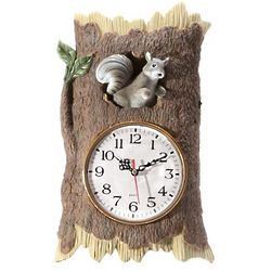 Animated Squirrel Wall Clock