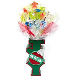 Joy Vase Twinkle Pop Holiday Candy Gift