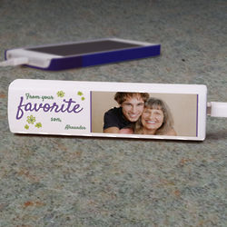 From Your Favorite Child Portable Battery Charger with Photo