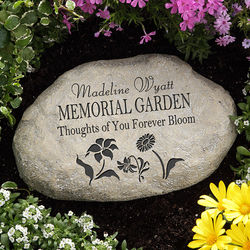 Personalized Memorial Garden Stone