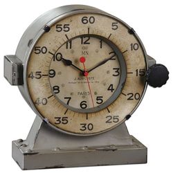 Distressed and Antiqued Marine Table Clock
