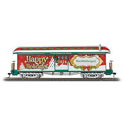 2016 Personalized Holiday Train Car