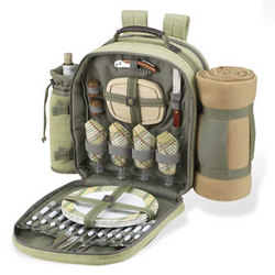 Hamptons Picnic Backpack for Four
