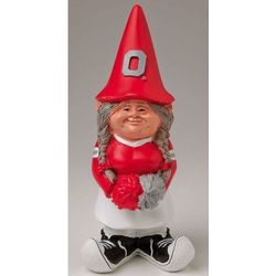 Ohio State Buckeyes Cheerleader Gnome