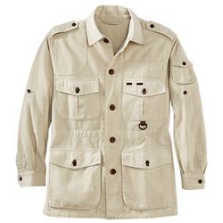 Men's Cotton Safari Jacket