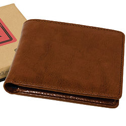 Gentlemen's Leather Bi-Fold Wallet