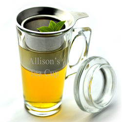 Gourmet Glass Tea Mug and Stainless Steel Tea Infuser