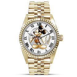 Men's Disney Mickey Mouse 85th Anniversary Bracelet Style Watch