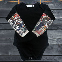 My First Tattoo Sleeves Infant Bodysuit