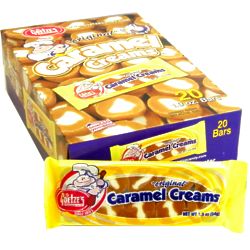 20 Goetze Original Caramel Creams Bar Candies