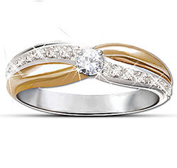 Embrace Solitaire Diamond Ring