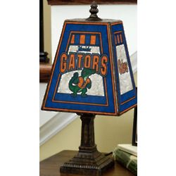 Florida Gators Glass Table Lamp