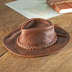 USA Leather Rancher Hat