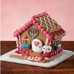 Valentine's Day Cookie House