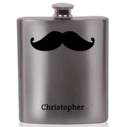 Personalized the Barber Flask