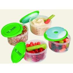 Pack of 4 Smart Portion Value Food Containers