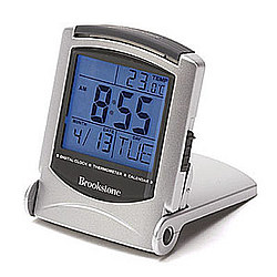 Bright Backlight Travel Alarm Clock with Temperature
