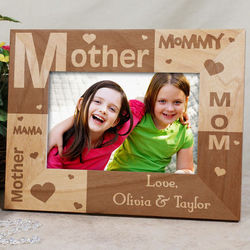 All About Mom 4x6 Personalized Frame