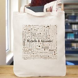 Together Word Art Tote Bag