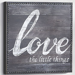Love the Little Things Wall Art