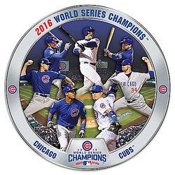 Chicago Cubs 2016 World Series Champions Commemorative Plate