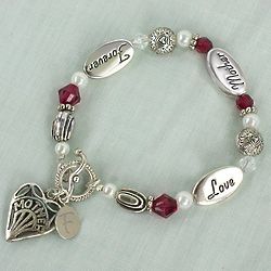 Mother's Love Forever Personalized Bracelet