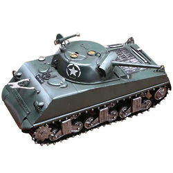 World War II M4 Sherman Armored Tank Metal Sculptures