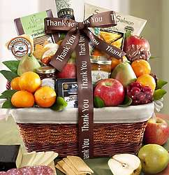 You Shouldn't Have Thank You Fruit Gift Basket