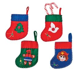 Mini Festive Christmas Stockings