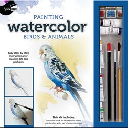 Bird and Animal Watercolor Painting Set