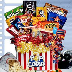 Double Feature Movie Gift Basket