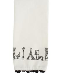 Parisian Icons Towel