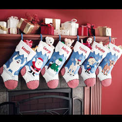 Personalized Rudolph the Red-Nosed Reindeer Character Stocking