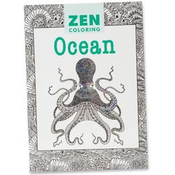 Zen Coloring Book Ocean