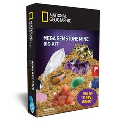 Kid's Mega Gemstone Mine Dig Science Kit