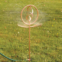 Copper Decorative Spinning Garden Sprinkler